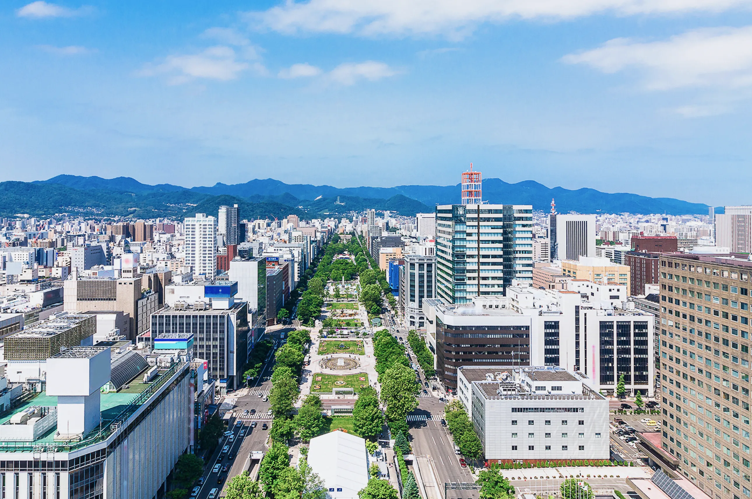 札幌の街並み
