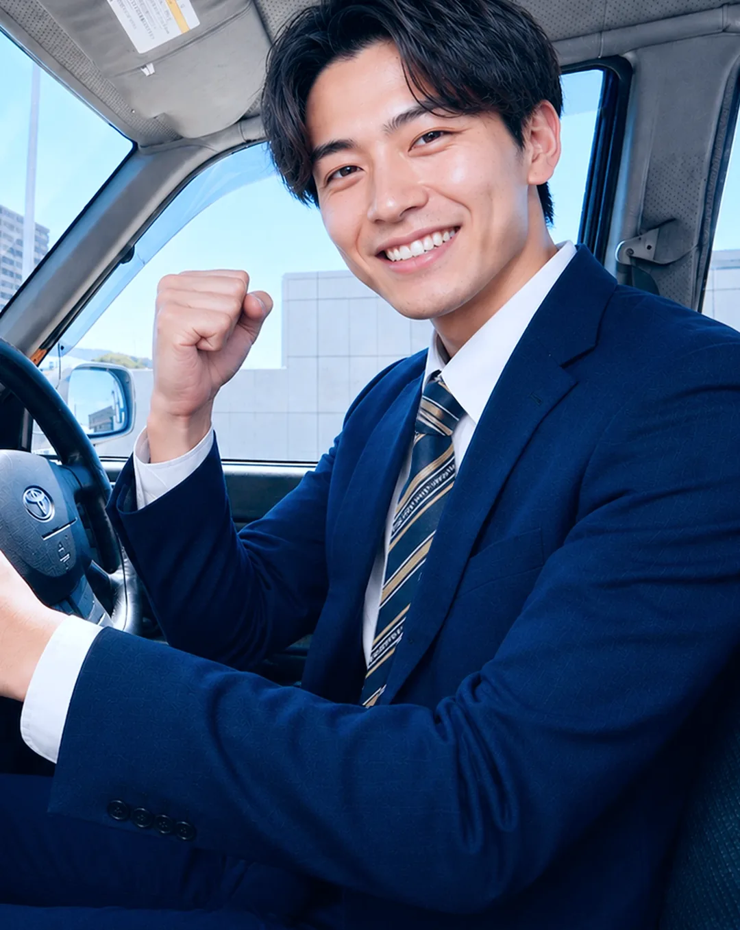 夢洲交通のタクシードライバー